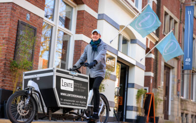 Lente bezorgt vers en duurzaam met cargobike