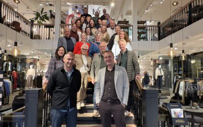 Ondernemers maken inspiratietrip naar succesvolle familiebedrijven BabyPlanet en Rinsma Modeplein 