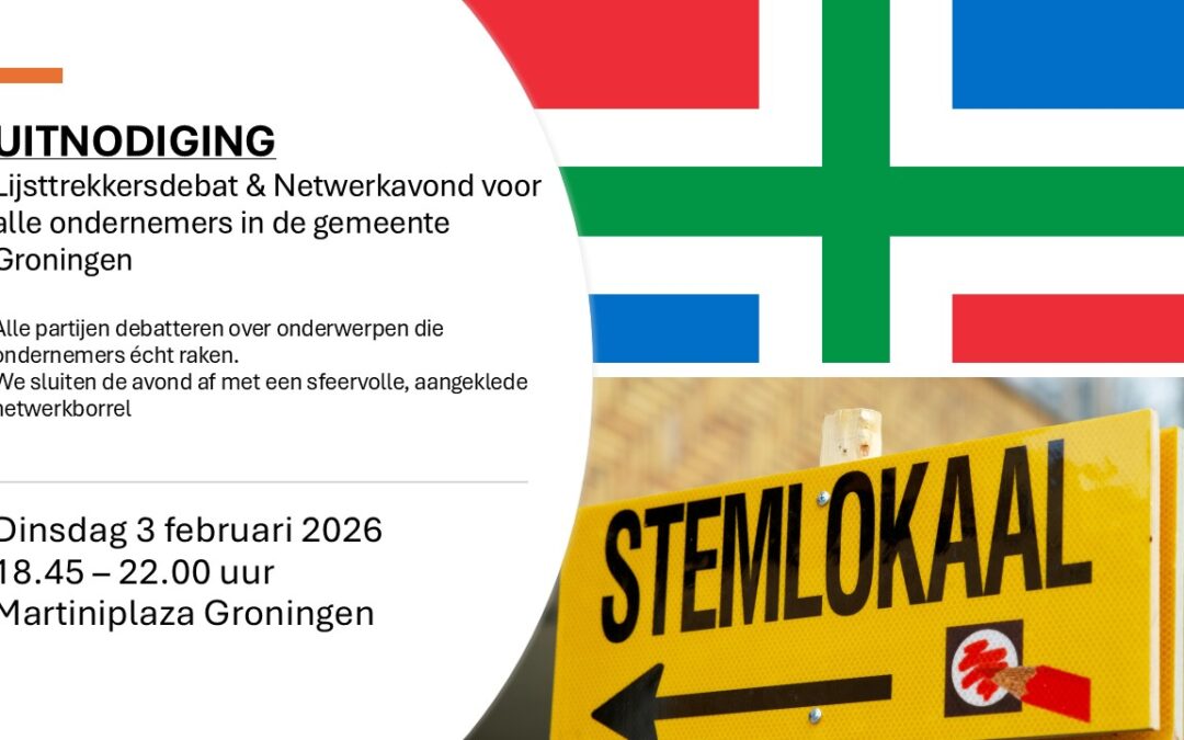 3 februari ’26 Lijsttrekkersdebat en netwerkavond