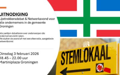 3 februari ’26 Lijsttrekkersdebat en netwerkavond